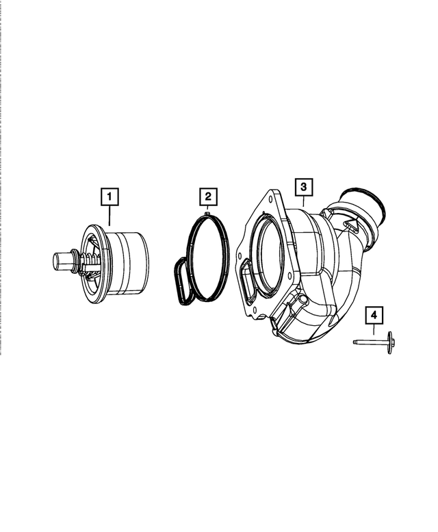 5037173AA - Cooling: Thermostat Gasket for Mopar Image