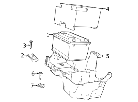 Battery for 2023 Ram 2500 #0