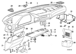 51458117777 - Vehicle Trim: Trim Panel Lower Left for BMW Image