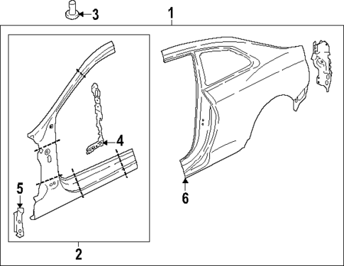 Aperture Panel for 2024 Audi RS5 #0