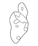 60479FA021 - : Lower Hinge for Subaru Image