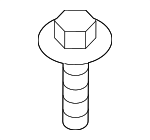 1121N8051 - Body: Radiator Support Bolt for Nissan: Altima, ARIYA, Armada, LEAF, Maxima, Micra, Murano, Pathfinder, Rogue, TITAN, TITAN XD Image