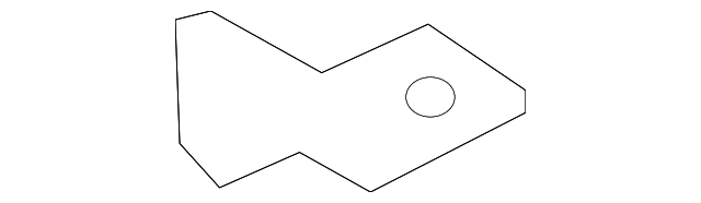 Radiator Coolant Hose Bracket - Nissan (92555-1P100)