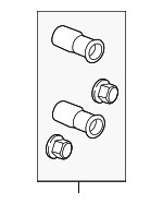 45007SEAE01 - Brakes: Bushing Kit for Acura Image