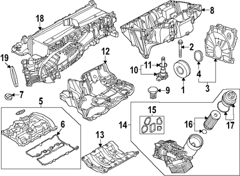 Engine Parts for 2024 BMW 530i #1