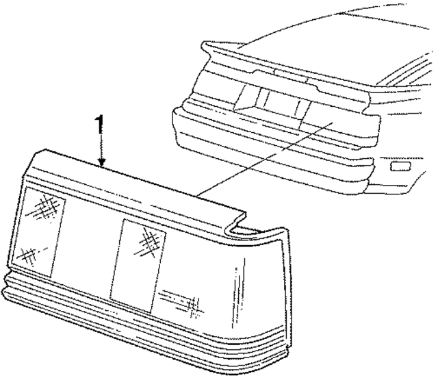4174842 - Electrical: Tail Lamp Assembly for Mopar Image
