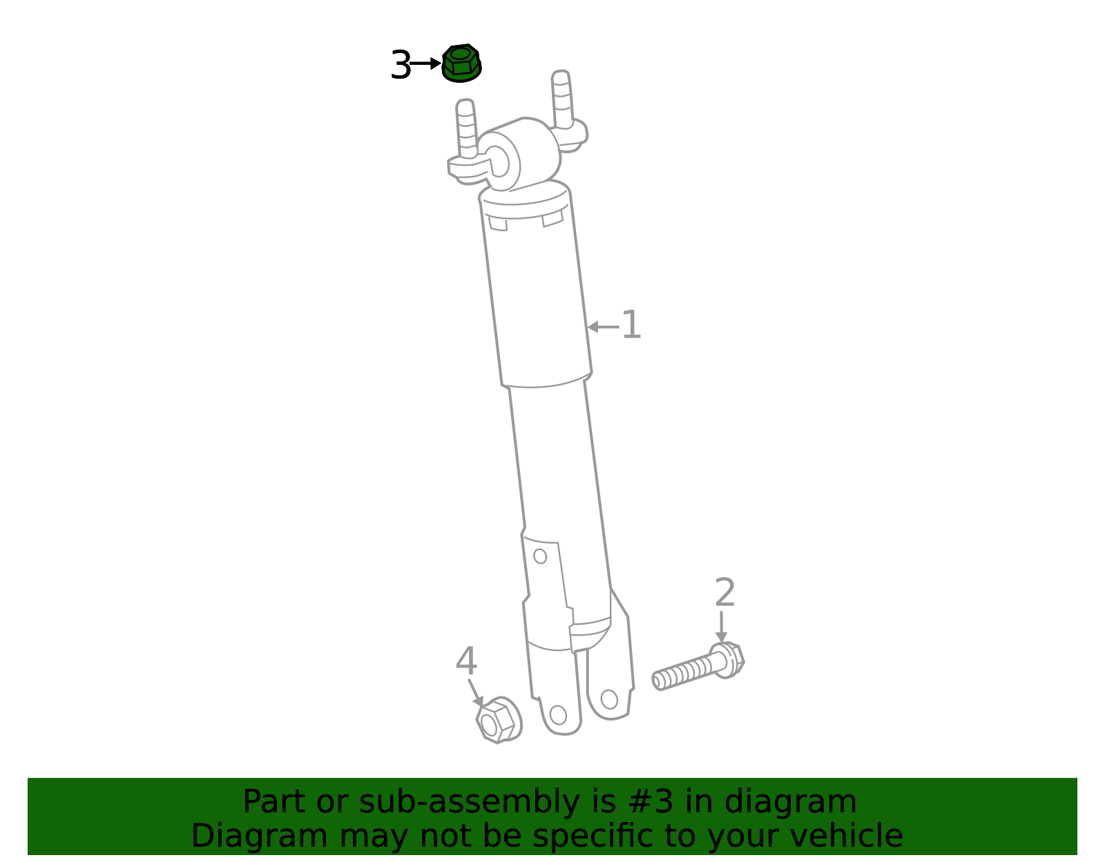 11549035 - High-Quality Suspension Control Arm Nut for 2020-2025 ...