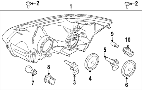 Bulbs - Chassis for 2024 Ford Transit-350 HD #0
