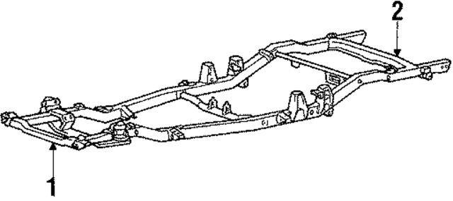 MB232063 - Body: Cross-member for Mopar Image