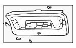 11A867601D4PK - Body: Lower Trim Panel for Volkswagen Image