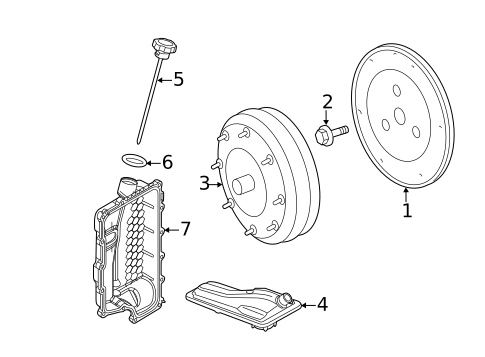 Transmission Components for 2013 Ford Explorer #0