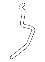 95810631011 - : Engine Coolant Overflow Hose for Porsche: Cayenne Image