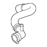 95810640121 - : Upper Hose for Porsche: Cayenne Image