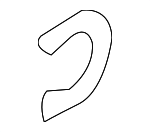 2008-2024 Porsche - Temp Sensor Retainer Clip