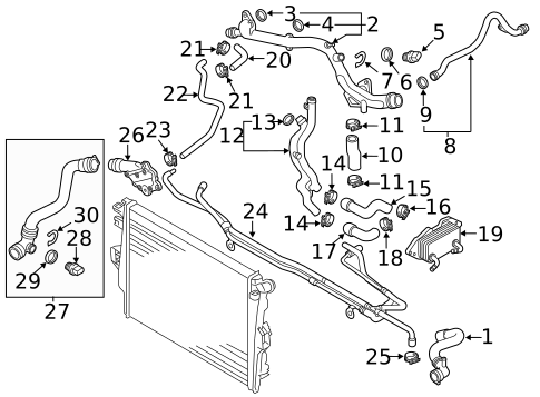 Turbocharger & Components for 2018 Porsche Cayenne #0