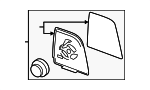 CK4Z17682J - Body: Door Mirror Drive Motor for Ford Image