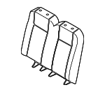 LK4Z6366601CJ - Body: Seat Back Cover for Ford: Transit-150, Transit-250, Transit-350, Transit-350 HD Image