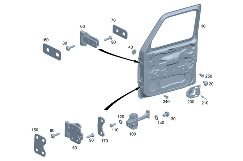 Front Door for 2026 Mercedes-Benz G63 AMG #0