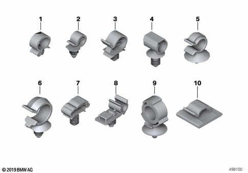 Plug-in Connection, Clamp for 2000 BMW-Motorrad R 1150 R #6