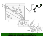 T✨️ 2021-2025 Genesis G80 ABS Sensor 59796-T1000 | World OEM