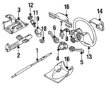 90273774 - : Ignition Lock Cylinder for GM Image