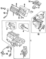 LNA7625AC - : Sensor for Jaguar: Vanden Plas, XJ12, XJ6, XJ8, XJR, XJS, XK8, XKR Image