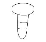 6503395 - Steering: Lower Cover Screw for Dodge: Neon Image