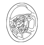 KT1Z3600CA - : Steering Wheel for Ford: Transit Connect Image