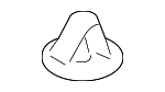 19880325 - Body: Insulation Clip for MB Vans Image