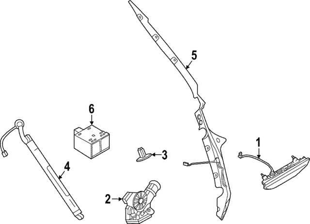 905686TA0A - : Pinch Sensor for Nissan: Pathfinder Image