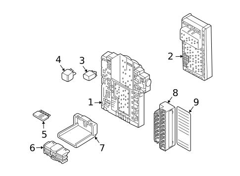 Electrical Components for 2003 Volvo XC90 #3