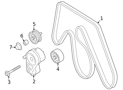 Belts & Pulleys for 2023 Nissan Z #0
