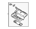 MR330803 - Body: Map Lamp for Mitsubishi Image