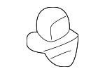 MR480057 - Body: Visor Holder for Mitsubishi Image