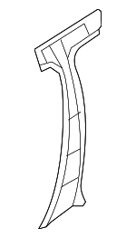 DA5Z5424301B - Body: Inner Center Pillar for Lincoln: MKS Image