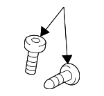N91203202 - Electrical: Mount Bracket Screw for Audi Image