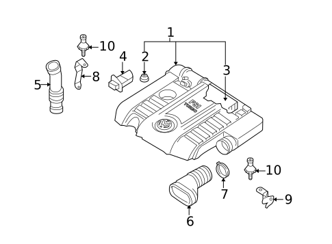 Powertrain Control for 2006 Volkswagen Jetta #2