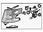 87842738 - Electrical: Headlamp Assembly for GM Image