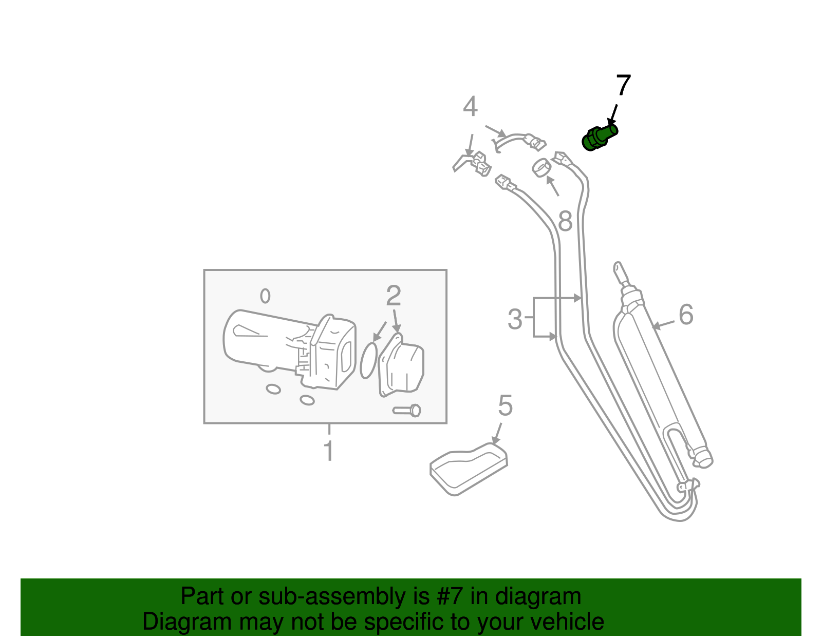 2003-2010 Volkswagen Beetle Hydraulic Cylinder Ball Stud WHT-000-797 ...