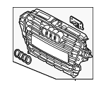 8V5853651BT94 - : Center Grille for Audi: A3, A3 Quattro Image