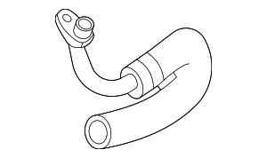 4M8121662 - Cooling System: Water Return Tube for Audi Image