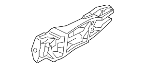 95853288502 - Body: Exterior Door Handle Base for Porsche Image