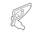 95853120900 - Body: Handle, Outside Gasket for Porsche Image