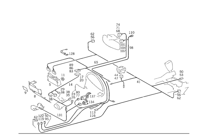 1408201426 - Electrical System: Control Unit for Mercedes-Benz: 300SD, 400SE, 400SEL, 500SEC, 500SEL, 600SEL, S420 Image image