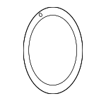 285352SAD0 - Exhaust: Exhaust Manifold Gasket for Kia Image