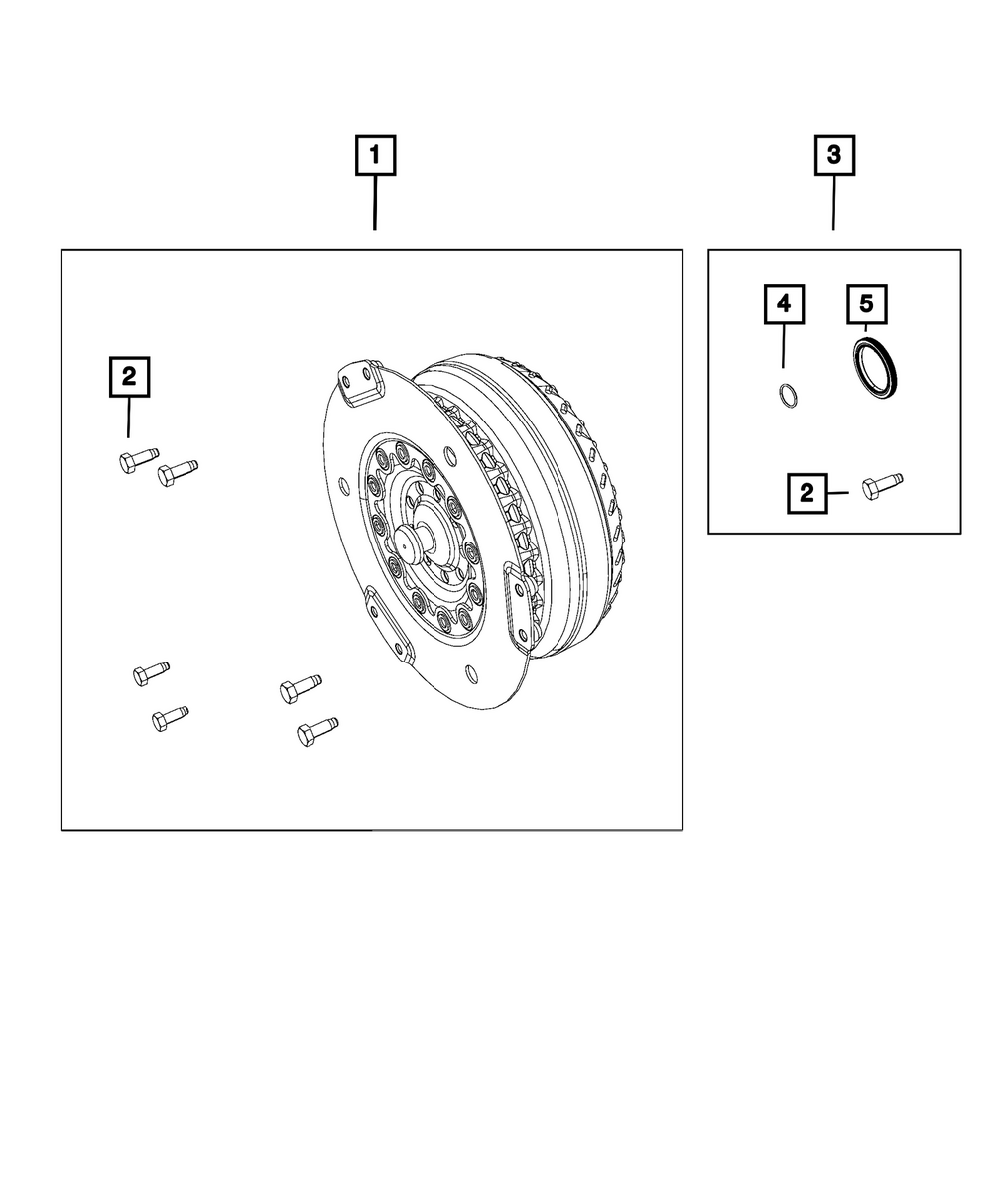 Torque Converter Kit - Mopar (RL234051AA)