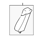 GK2A57500C80 - Body: Seat Back End for Mazda: 6 Image