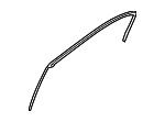 831603N000 - Body: Upper Weather-strip for Hyundai: Equus Image