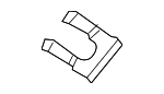 462062J00A - Brakes: Brake Hose Clip for Nissan Image