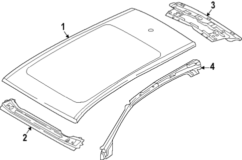 Roof & Components for 2025 Audi SQ7 #0